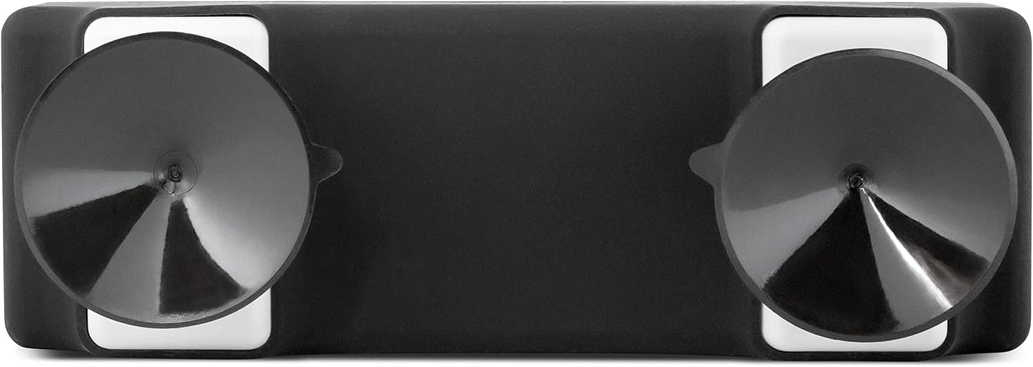 Silicone Skin for SunPass Pro and SunPass Portable (Florida), UNI Pass by E-Pass, and Rectangular EZ Pass with Suction Cups. Wraps Your Transponder for a Discreet Look. Includes Black Suction Cups