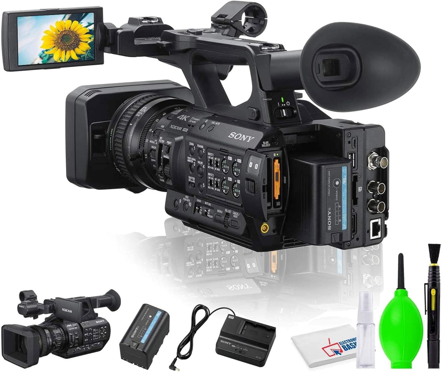 Sony PXWZ280 4K 3CMOS 1/2" Sensor XDCAM Camcorder