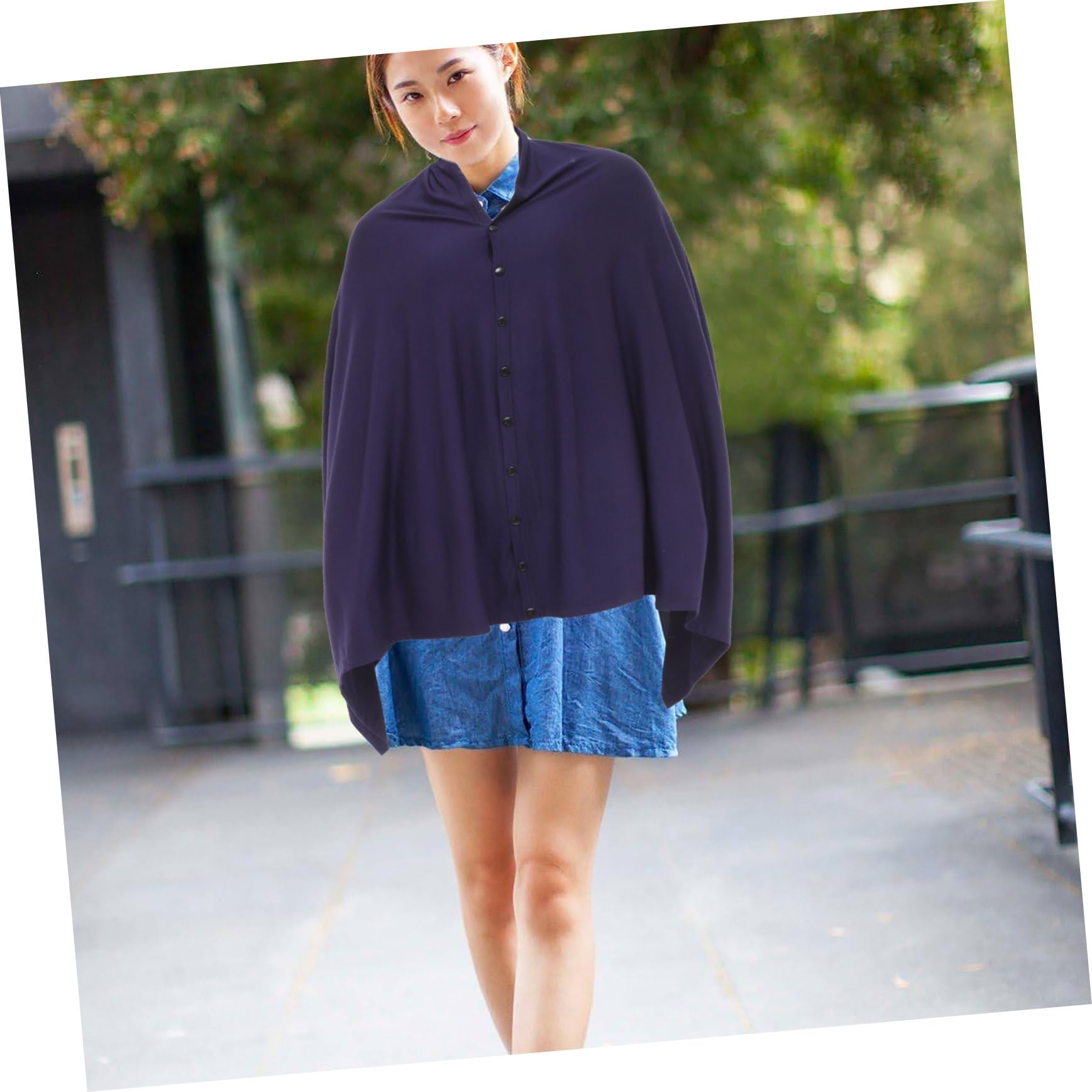 2stücke Stillponcho Aus Baumwolle Stillüberzug Für Stillabdeckung Multifunktional Als Sonnenschutz Für Kinderwagen Bettdecke Verwendbar Einfach Und Praktisch Für Stillen