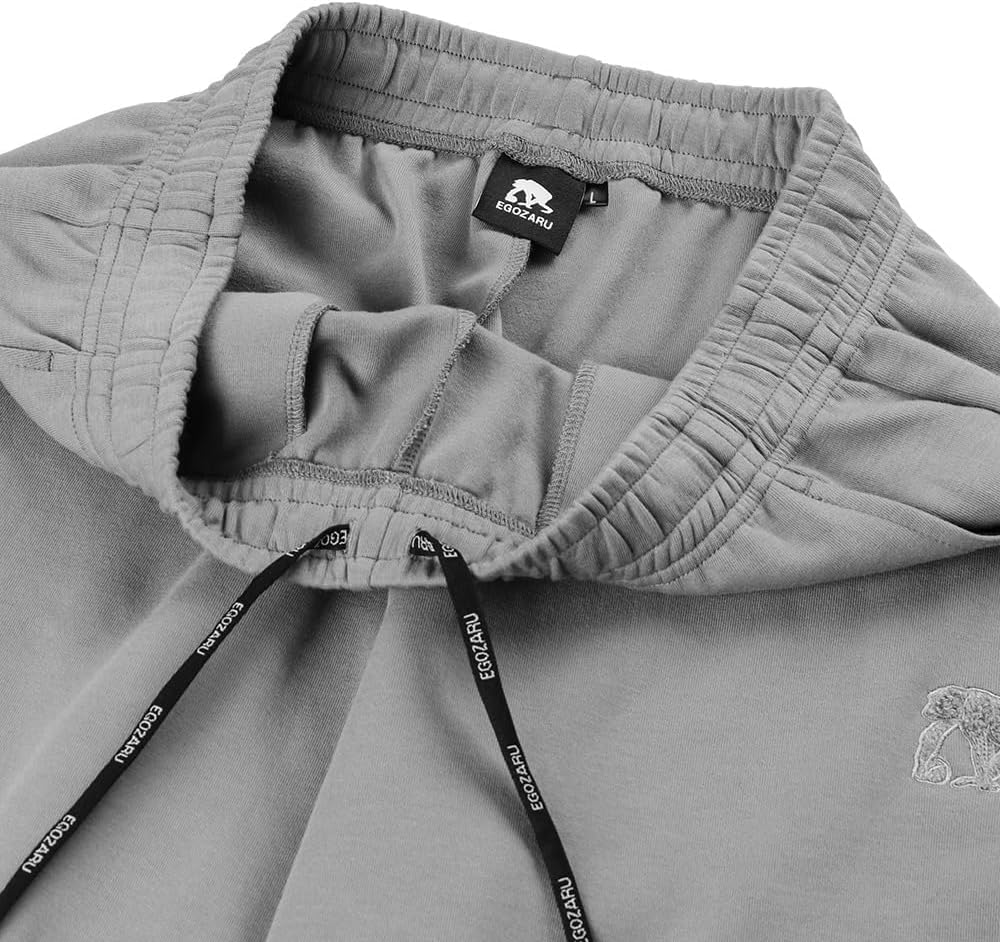 ダブルフェイススウェットシェニールパッチジョガーパンツ エゴザル