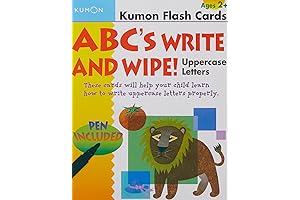 Kumon ABCs Write & Wipe! Uppercase Letters : Elevate Your Uppercase Letter Prowess!