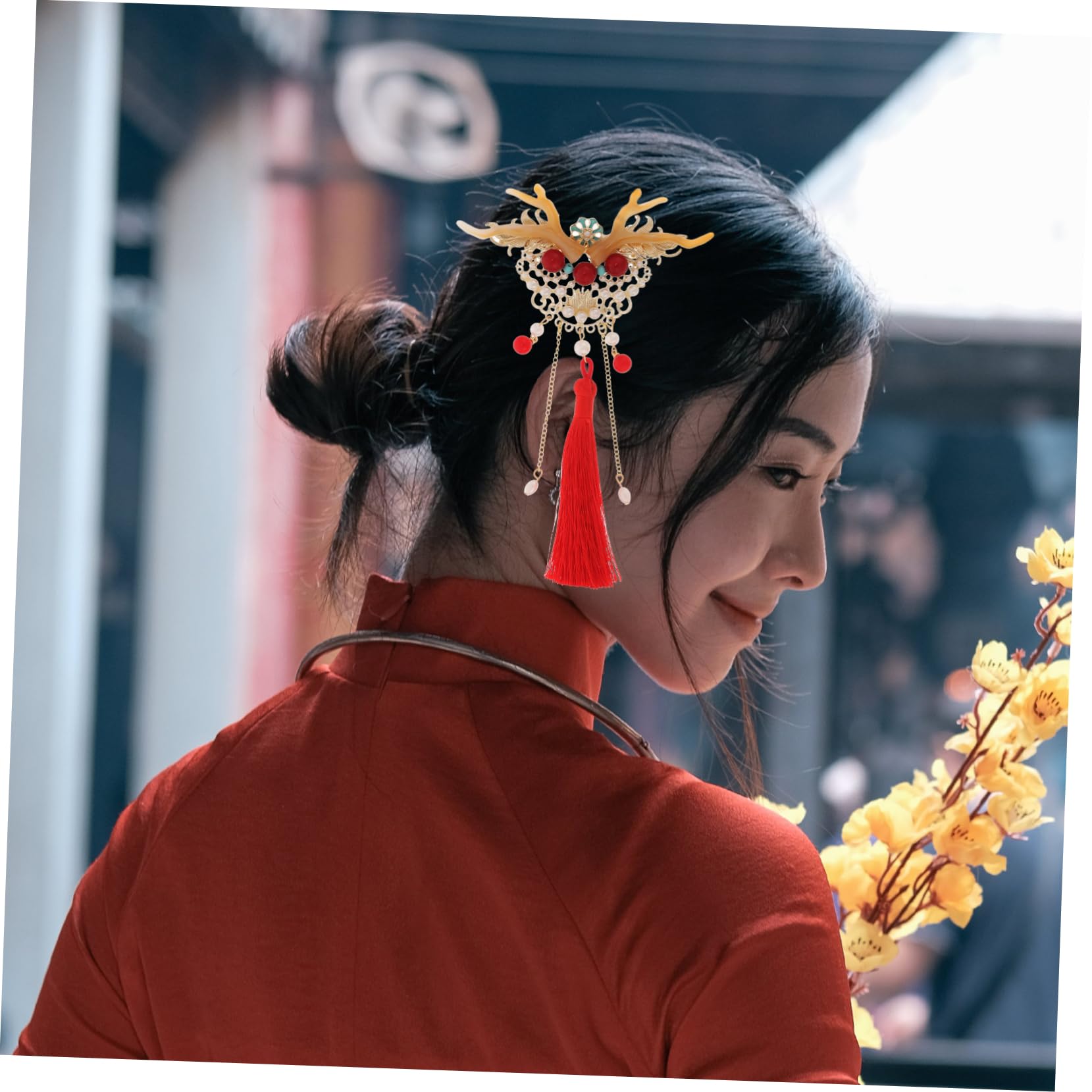 ヘアアクセサリー龍キラキラクリップ髪飾り豪華派手目立つ浴衣お洒落韓国チャイナコス ヘアアクセサリー龍キラキラクリップ髪飾り豪華派手目立つ浴衣