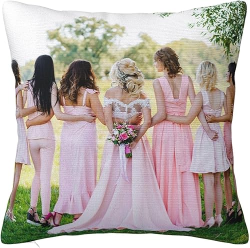 Funda de almohada personalizada con imagen o texto, diseño de tu propia funda de almohada, funda de almohada personalizada, regalo ideal para