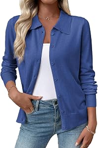 EVALESS Womens Lightweight Cardigan Sweaters Fall Outfits