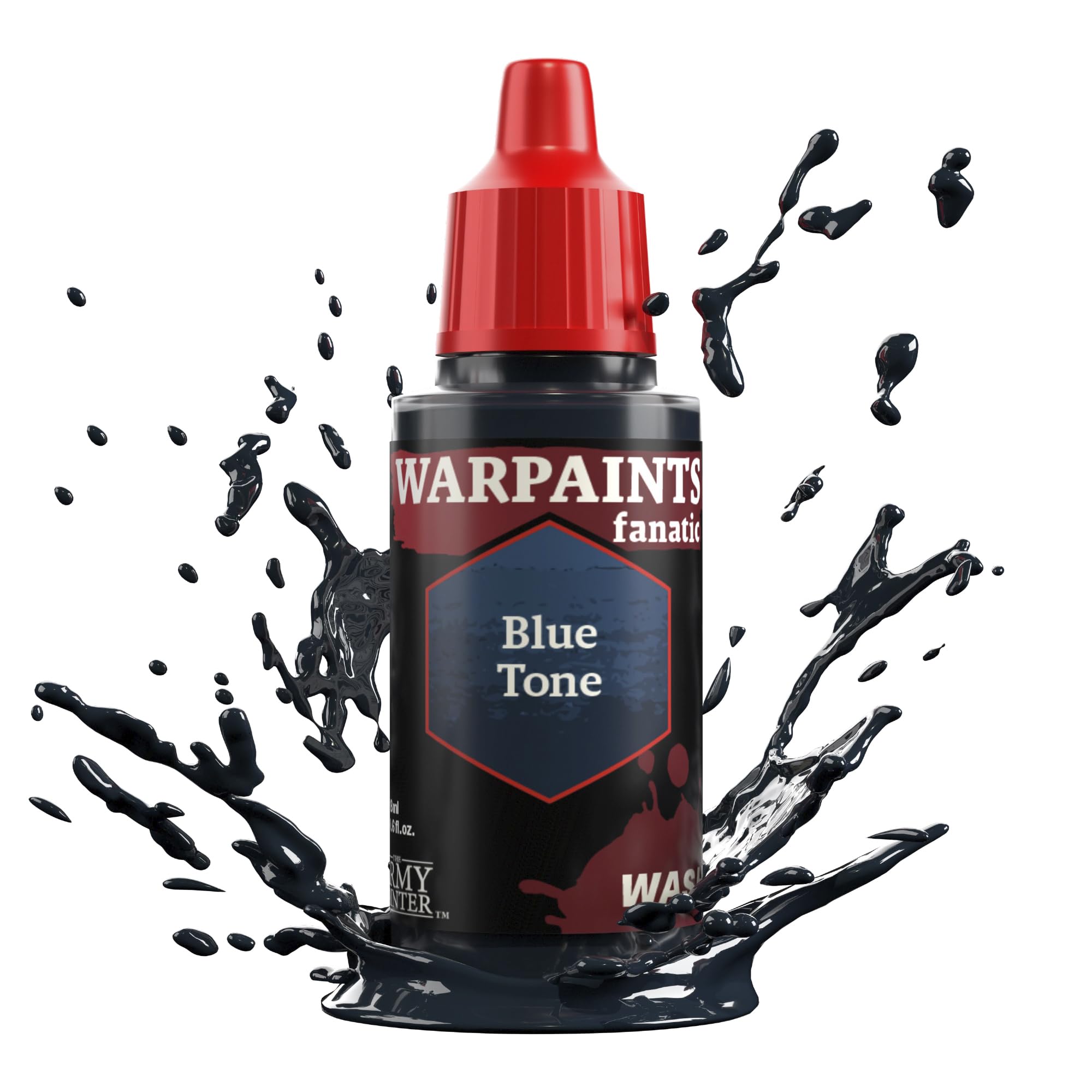 Blue Tone Paint - Warpaints Fanatic Wash 18ml - The Army Painter