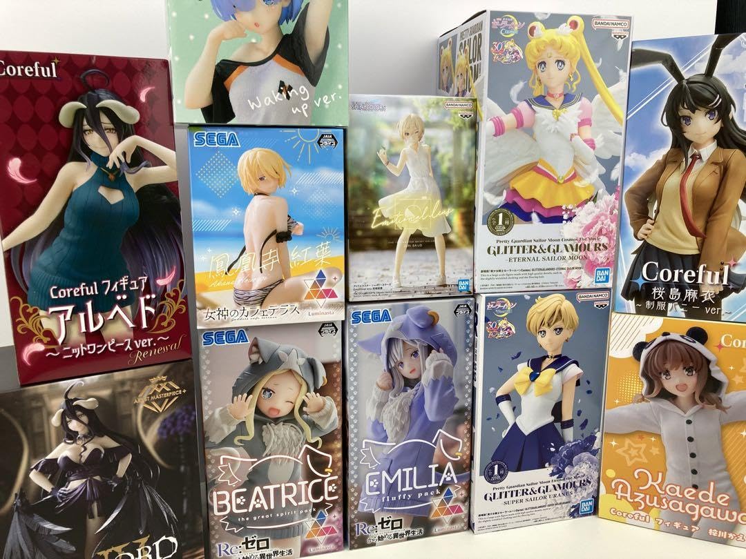 Amazon.co.jp: 美少女フィギュア 11体まとめ アルベド レム 