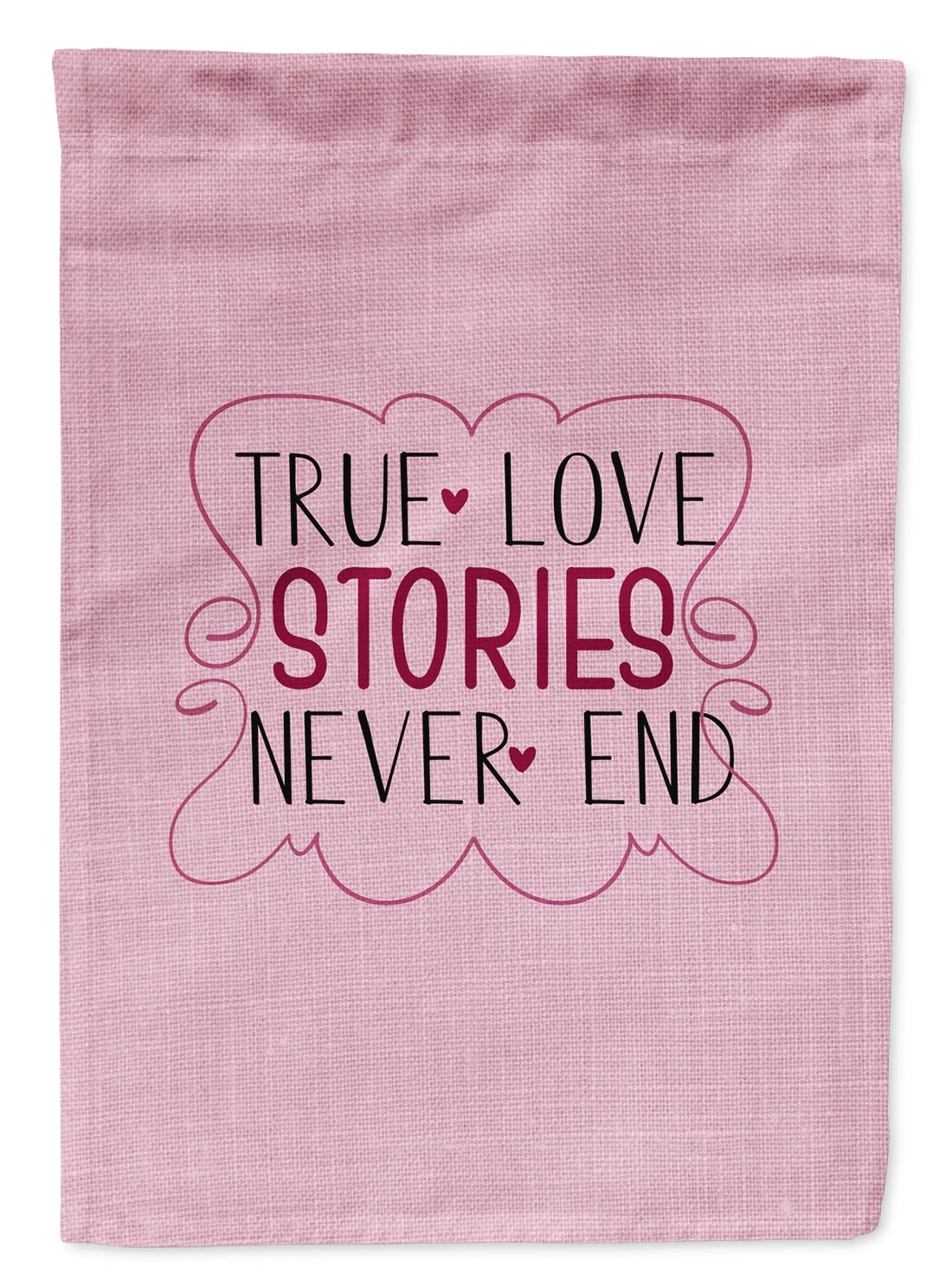 Drapeau de jardin True Love Caroline's Treasures BB5446GF multicolore petite taille