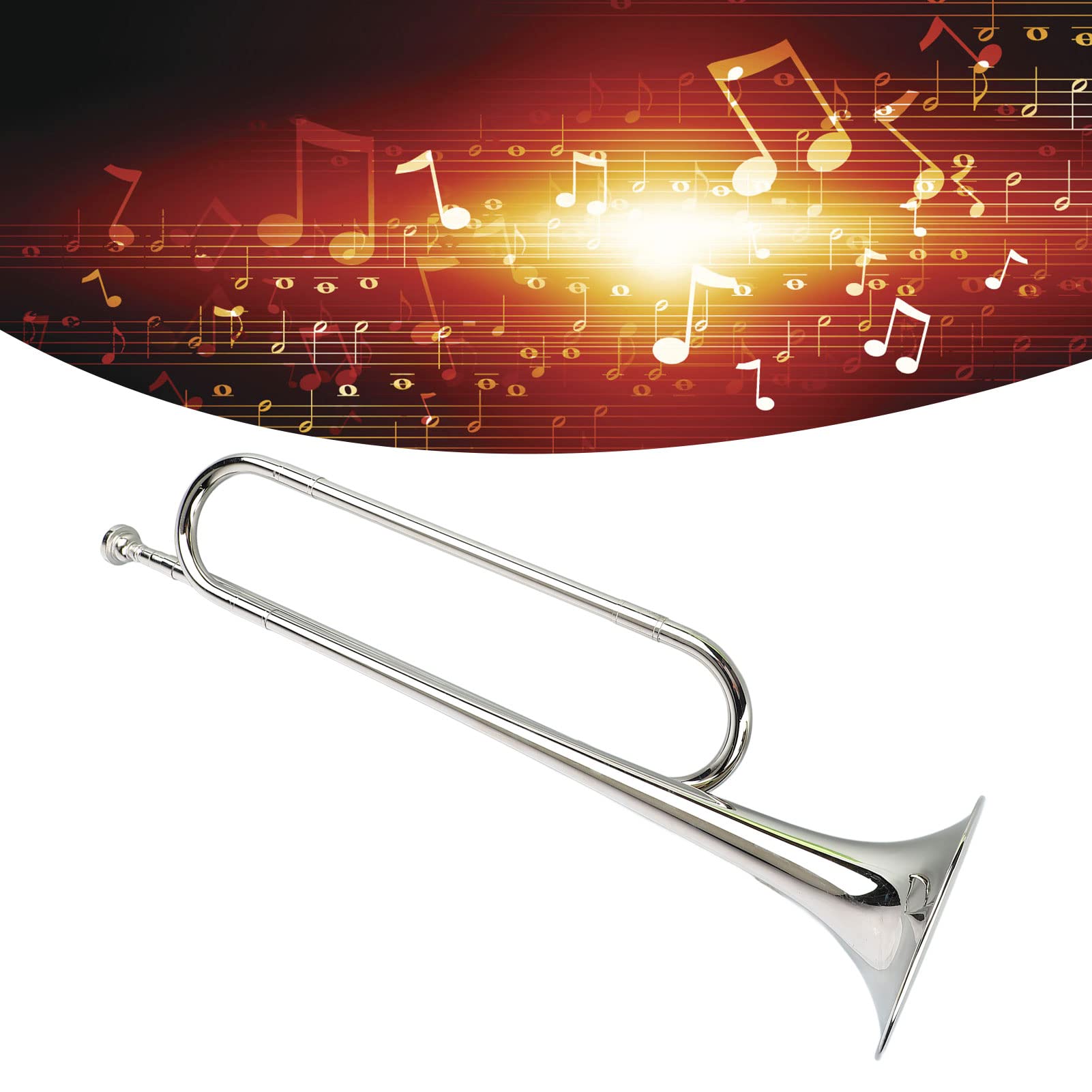 Fliscorno, Easy Play B Fliscorno Plano Superficie Fina Latón Pulido para Orquesta Escolar