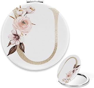 Espejo compacto vintage, pequeño espejo circu...