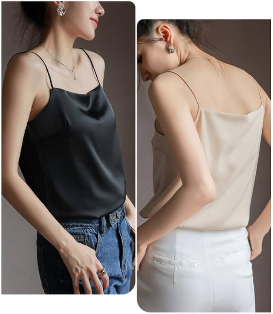 Amazon.co.jp: キャミソール カップ付き 見せる カップ付き