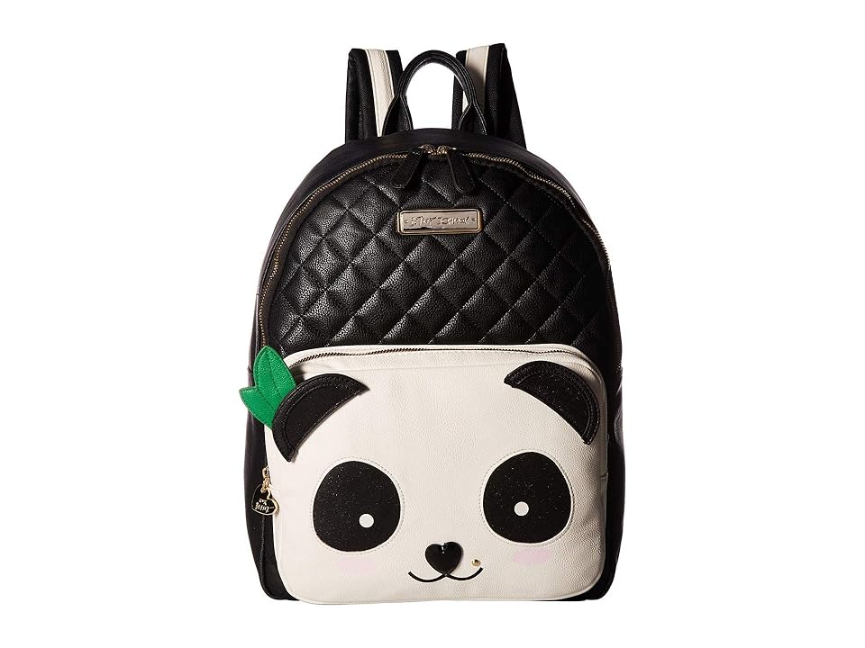 

Betsey Johnson Cat Backpack (Black/Cream) Backpack Bags
