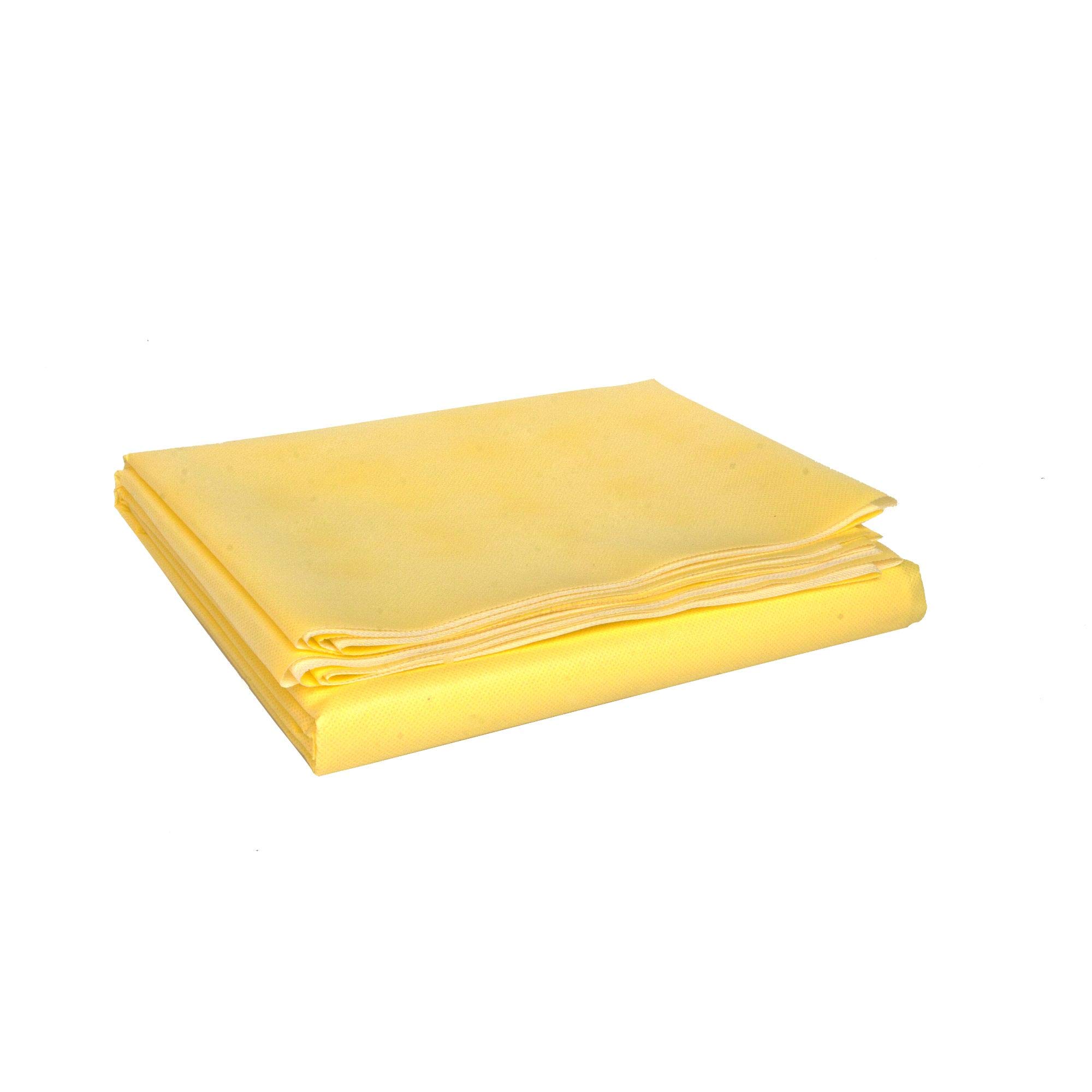 Kemp USA 6' Solid Yellow Multi-Purpose First Aid Emergency Blanket