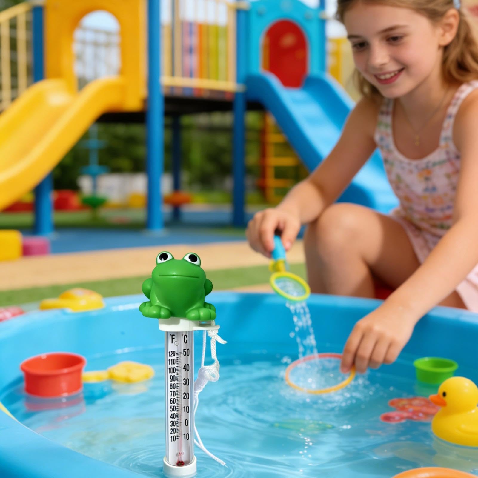 Testeur de Température de Piscine Affichage De Grande Taille Précis Et