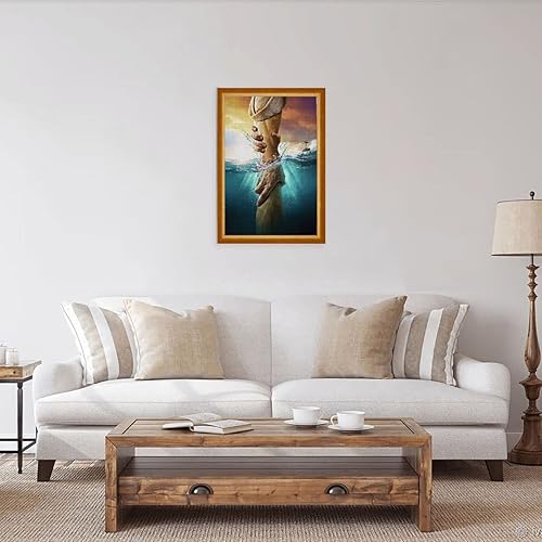 Miniatura 5 de WZVZGZ Jesus Give Me Your Hand - Rompecabezas de 500 piezas para adultos y niños, rompecabezas para adultos, rompecabezas para adultos, 500 piezas,