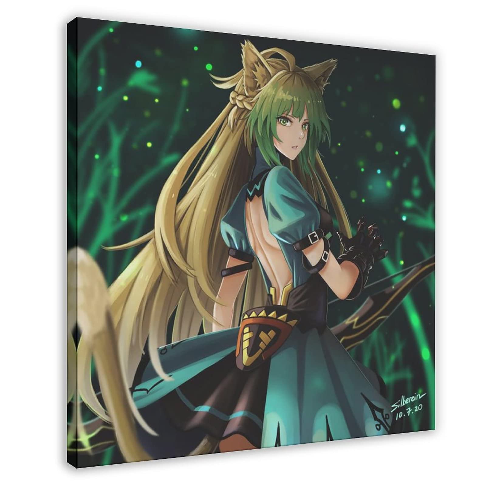 Amazon.de: Atalanta Fanart Schicksal Apocrypha weibliche japanische Anime- Charaktere Leinwand Poster Schlafzimmer Dekor Sport Landschaft Büro Zimmer  Dekor Geschenkrahmen: 60 x 60 cm