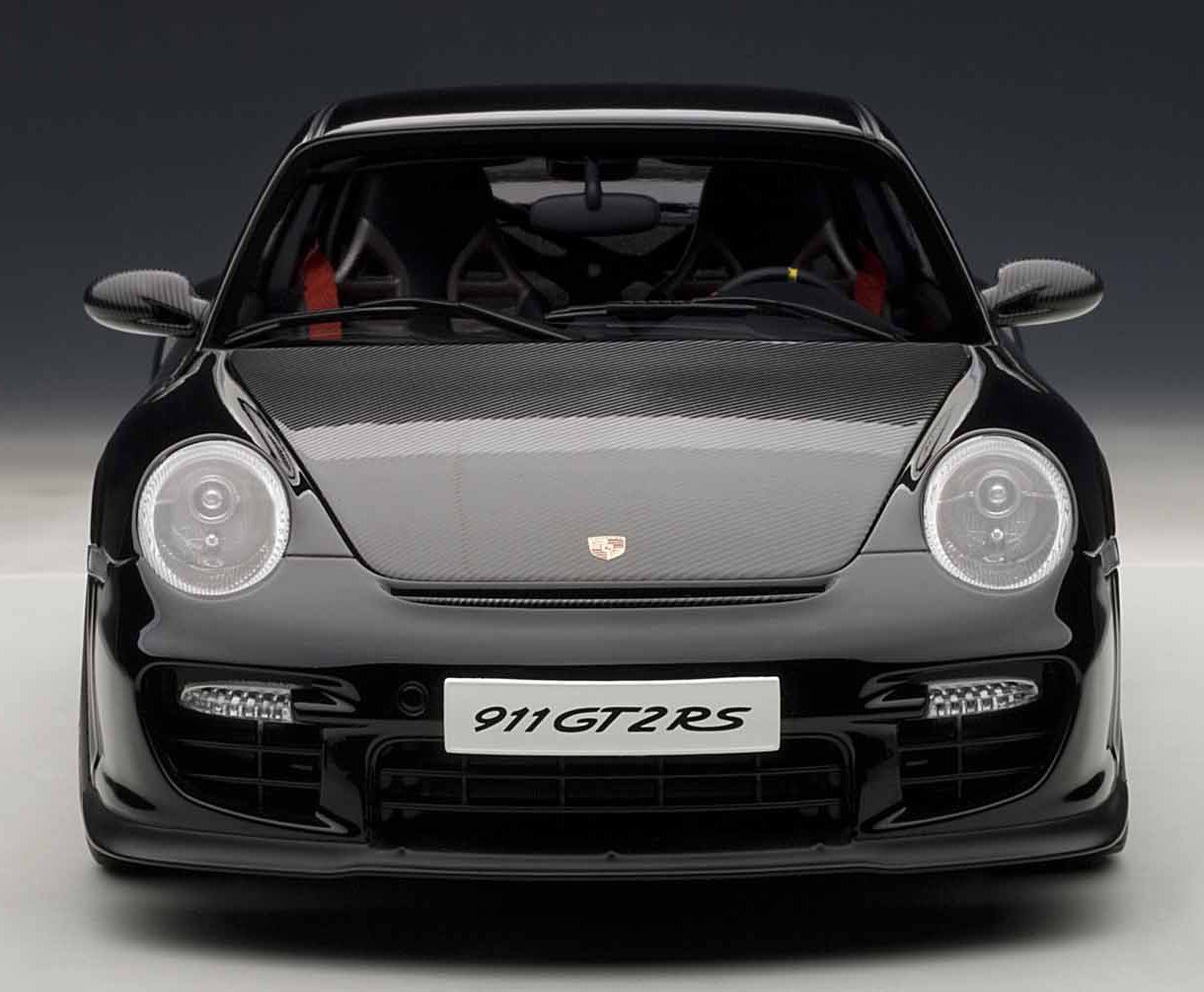 Amazon | AUTOart 1/18 ポルシェ 911 (997) GT2 RS (ブラック) 完成品