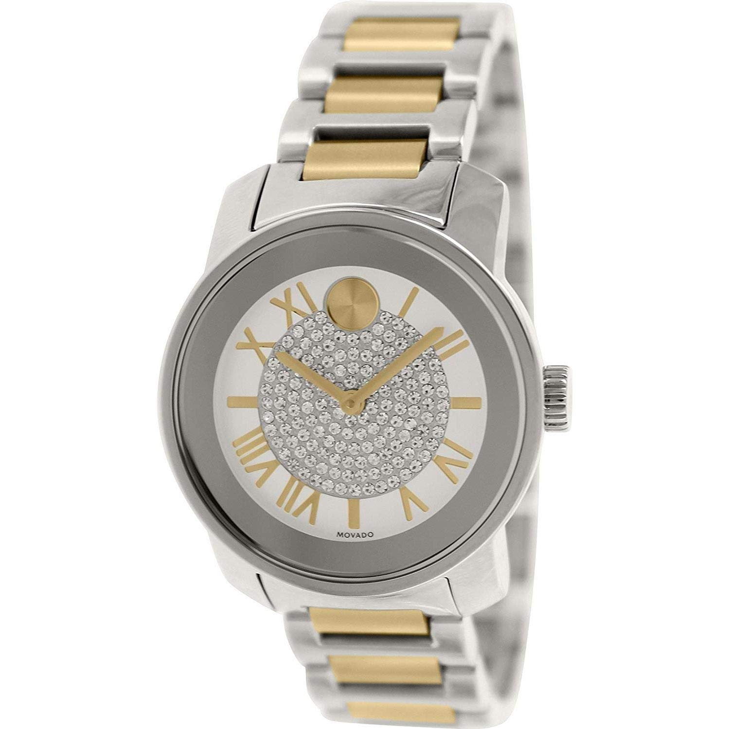 Movado Analog Silver Dial Womens Watch-3600256.0 (B06VVFKJP9) Amazon Price History, Amazon Price Tracker