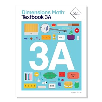 Dimensions Math Textbook 3A | Singapore Math Inc. [Paperback]