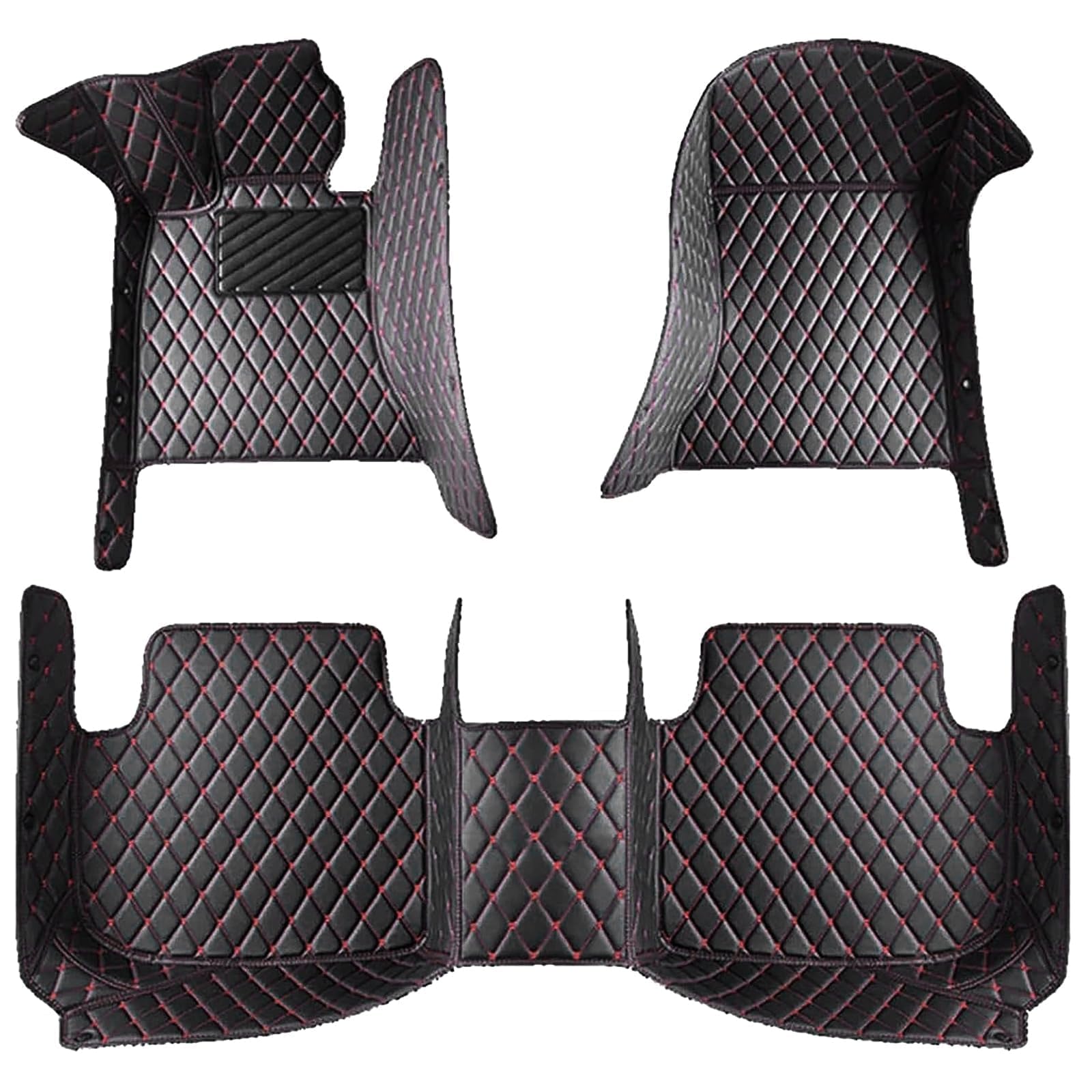 Alfombrillas para Coche para OMODA 9 per SHS per C9 2025-2026, Piel sintética, Impermeables, Alfombrillas y moquetas,B
