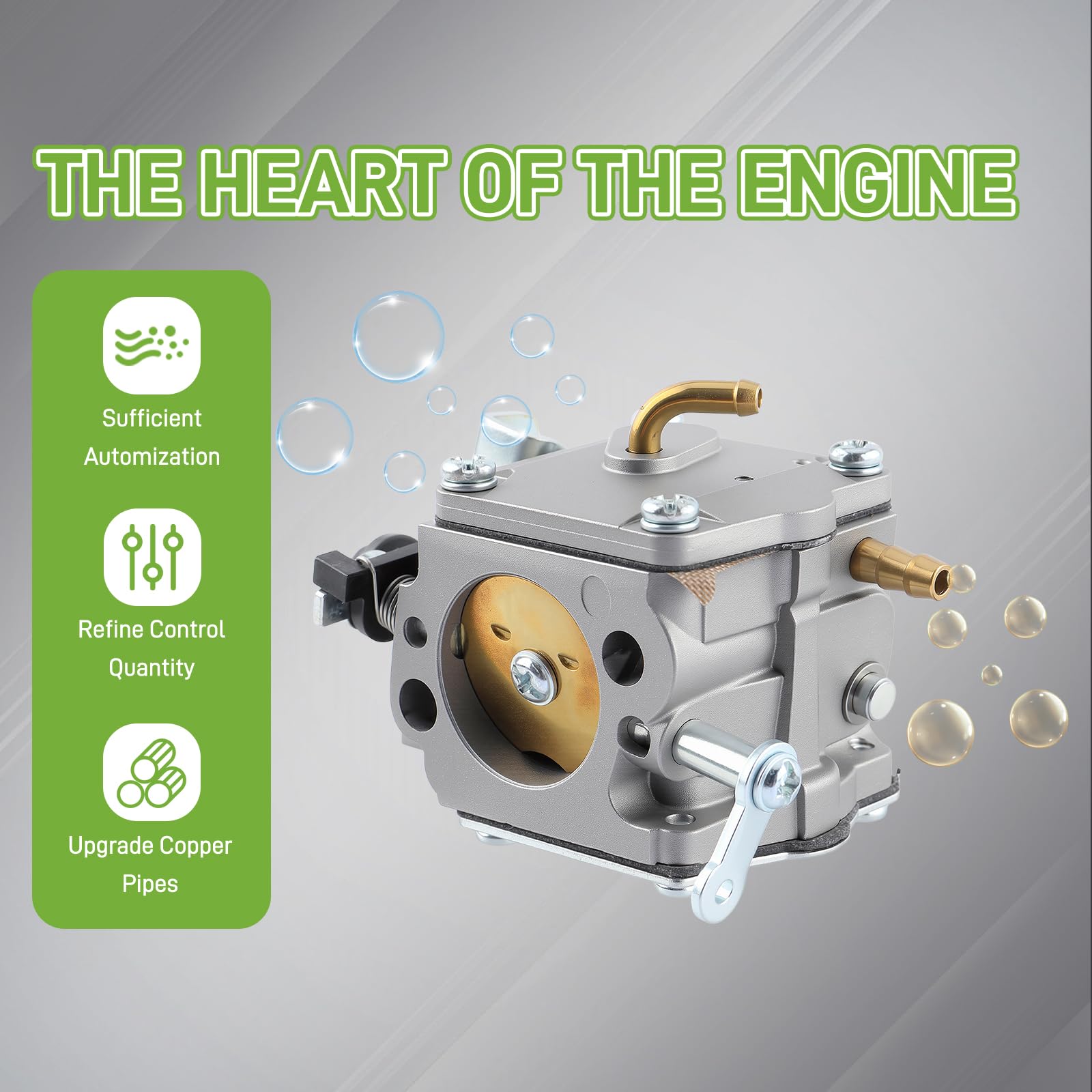 Kit De Carburateur Compatible Avec Husqvarna 395XP 395