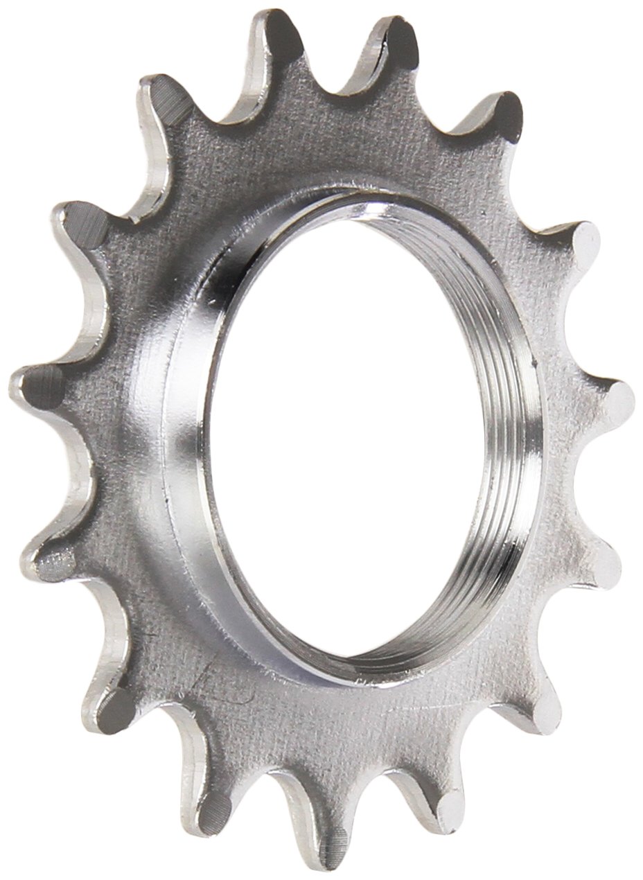 State Bicycle Co. Fixed Gear Cog. Bicycle Parts. Fixie Bike Cog, Individual Fixed Gear Cog. Silver, 15T/Tooth