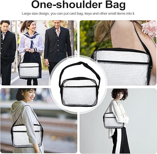 Miniatura 5 de DOITOOL Bolsa de PVC transparente antiestática, bolsa de herramientas para ingeniero de sala limpia, organizador de herramientas transparente, bolsa