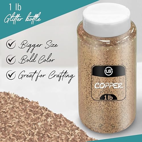 Miniatura 37 de Purpurina navideña para manualidades, 1 libra cada una (4 libras en total) con purpurina fina para manualidades, paquete de 4 confeti de Navidad