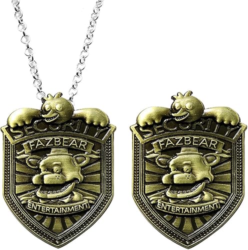 Miniatura 5 de FNAF Insignia de guardia de seguridad Freddy Fazbear Insignia de seguridad Fnaf Insignia de seguridad Insignia de seguridad Diseño de Pin de metal