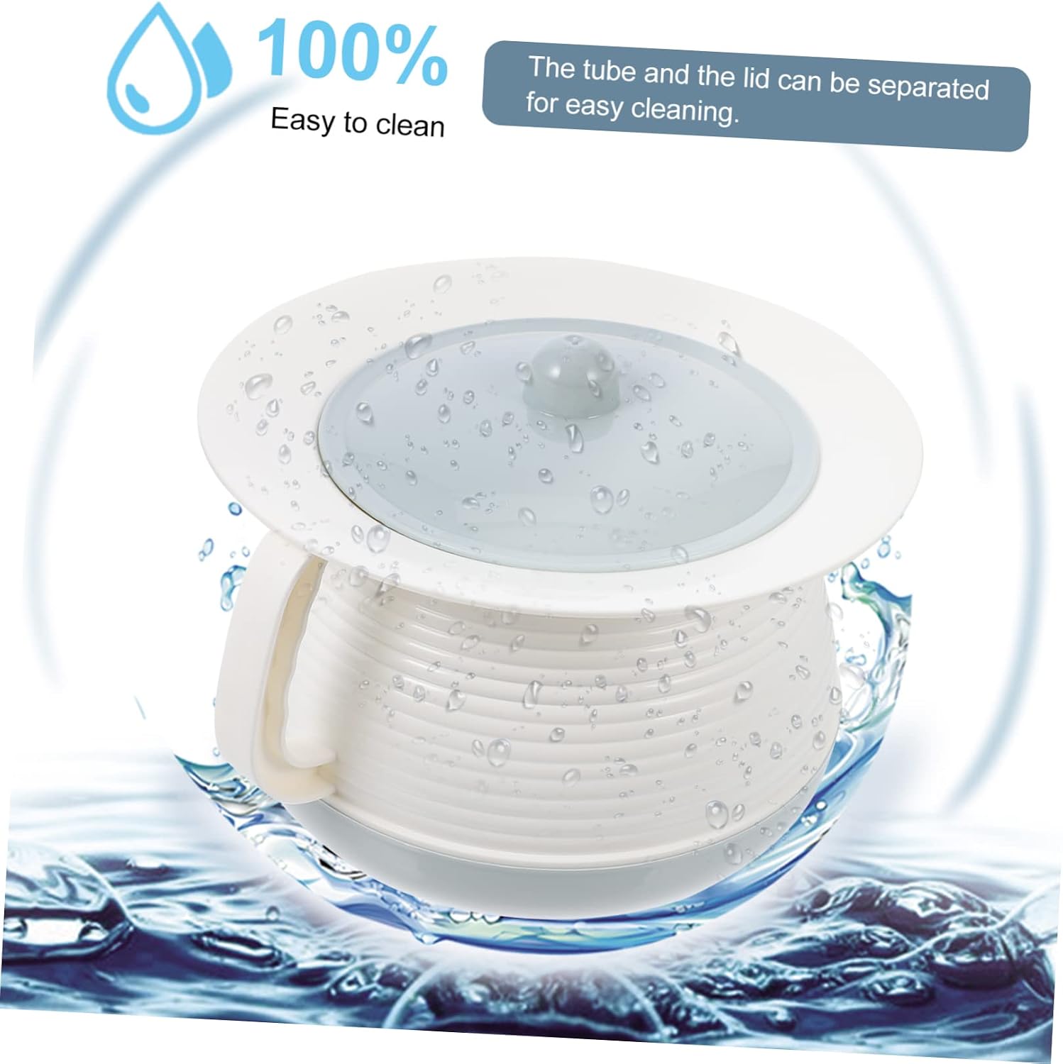 1 Set Spittoon Urinal with Lid Women Urinal Men Pee Bottle Car Emergency Toilet Women Urine Bowl Urinals Portable Potty for Toddler Hospital Chamber Pot Urine Tank Women's Boy Pp