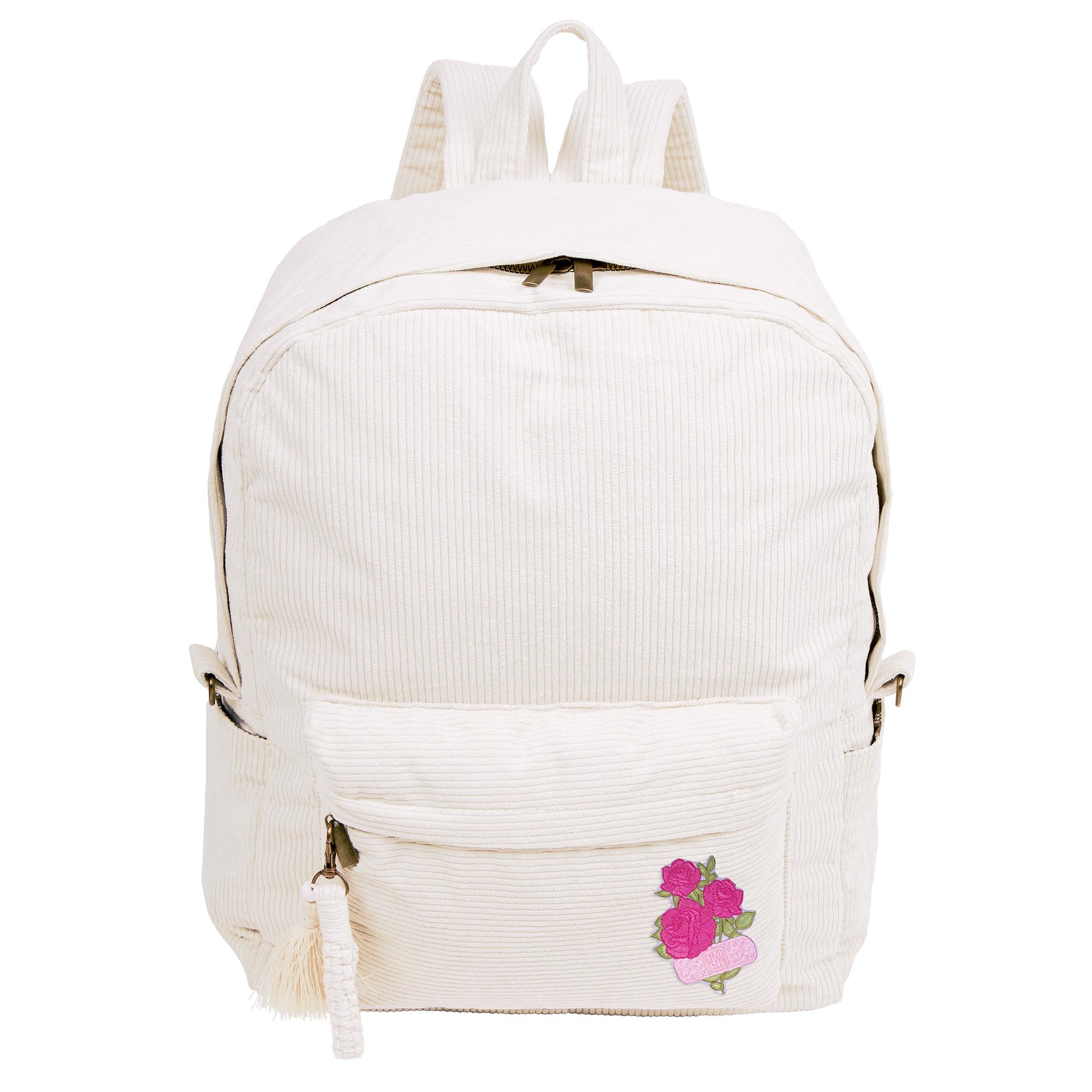 Fashion Angels Style.Lab Backpack for Kids, Corduroy Travel Bookbag with Cute & Stylish Design, Ideal for Girls in School