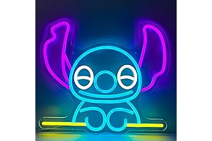 Enchanting Stitch Neon Signs - Illuminate Your Space with Disney Magic