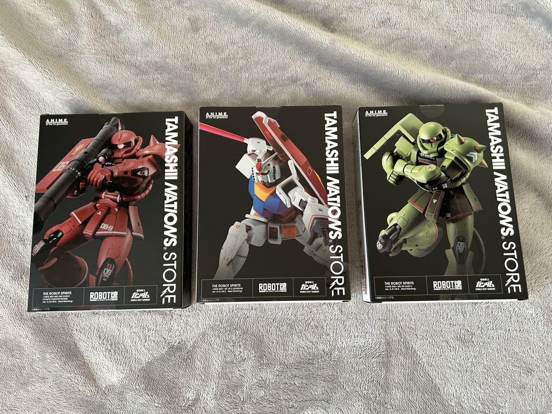ROBOT魂 ver. A.N.I.M.E.  リアルマーキング セット Amazon.co.jp: ROBOT魂 ver ANIME リアルマーキング 3体セット