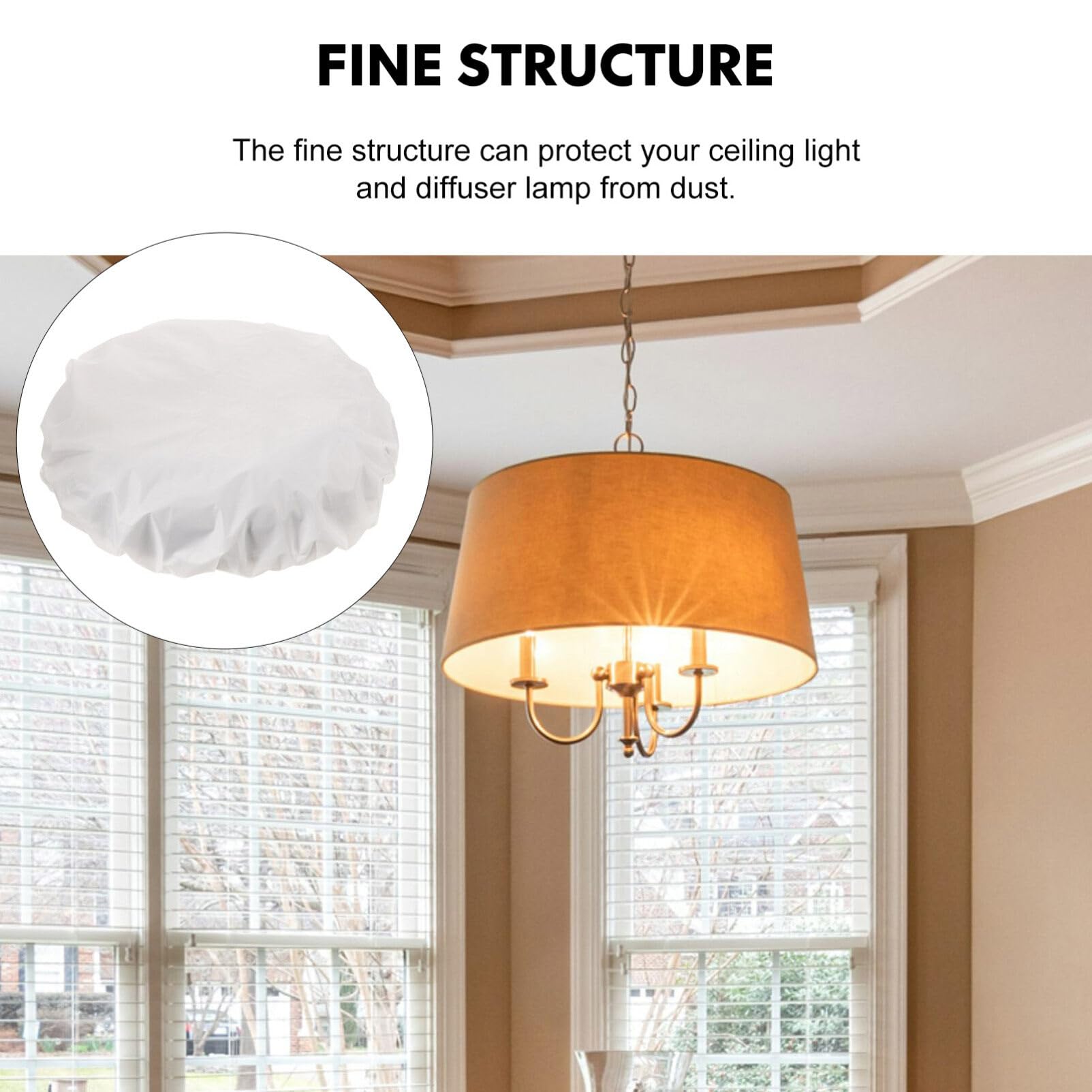 Generic Ceiling Lamp Shade:Anti-Dazzling Lampshade Cover