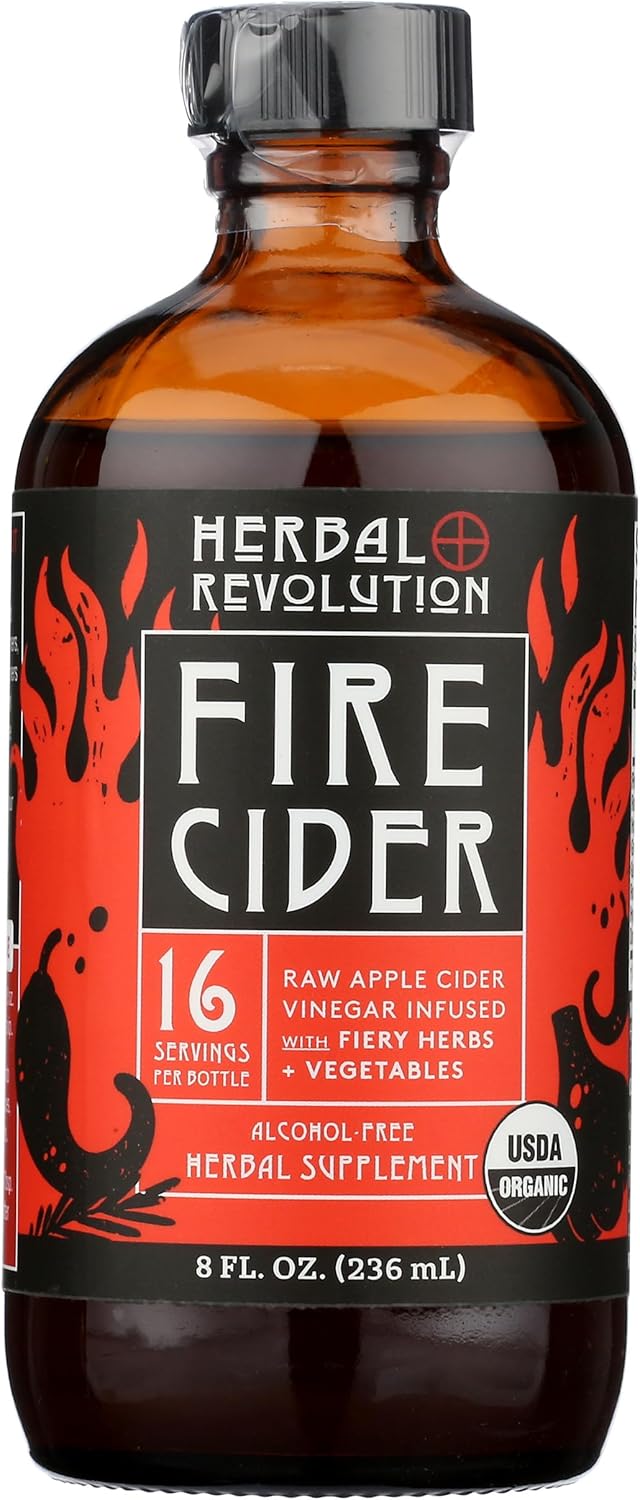 HERBAL REVOLUTION Organic Fire Tonic, 8 FZ