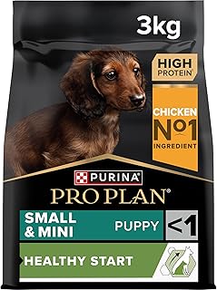 Pro Plan Small & Mini Puppy Healthy Start, Welpenfutter trocken, reich an Huhn, 1er Pack (1 x 3 kg) product image
