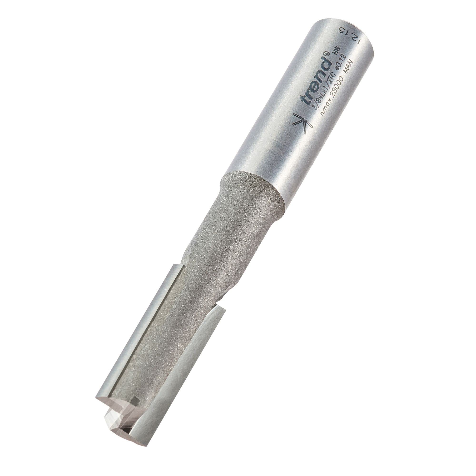 Trend Two Flute Pocket Router Cutter 12.7mm 22mm 1/2"