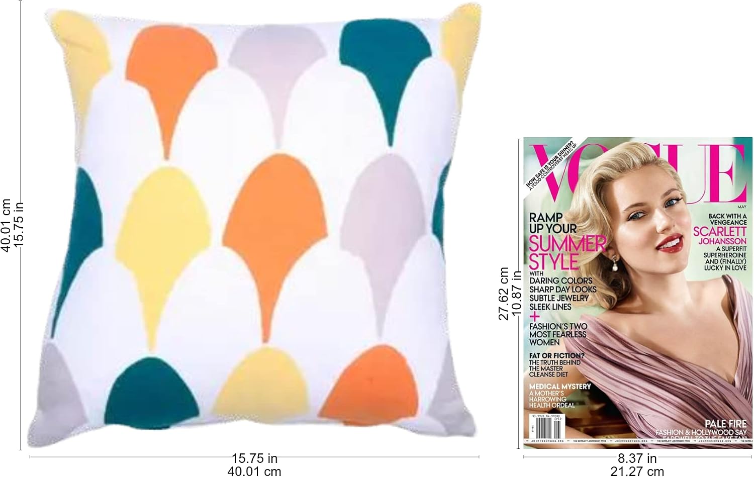 NOVICA Multicolor Cotton Abstract Cushion Covers, Abstract Fireworks' (Pair)