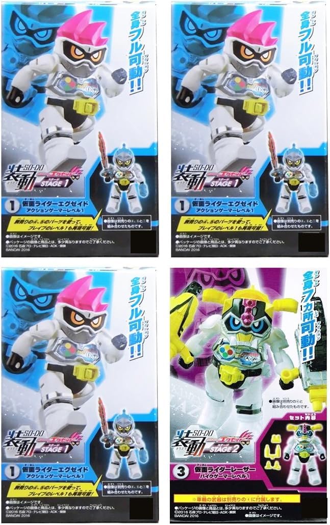 Amazon.co.jp: バンダイ 仮面ライダーエグゼイド 装動 STAGE1＆2