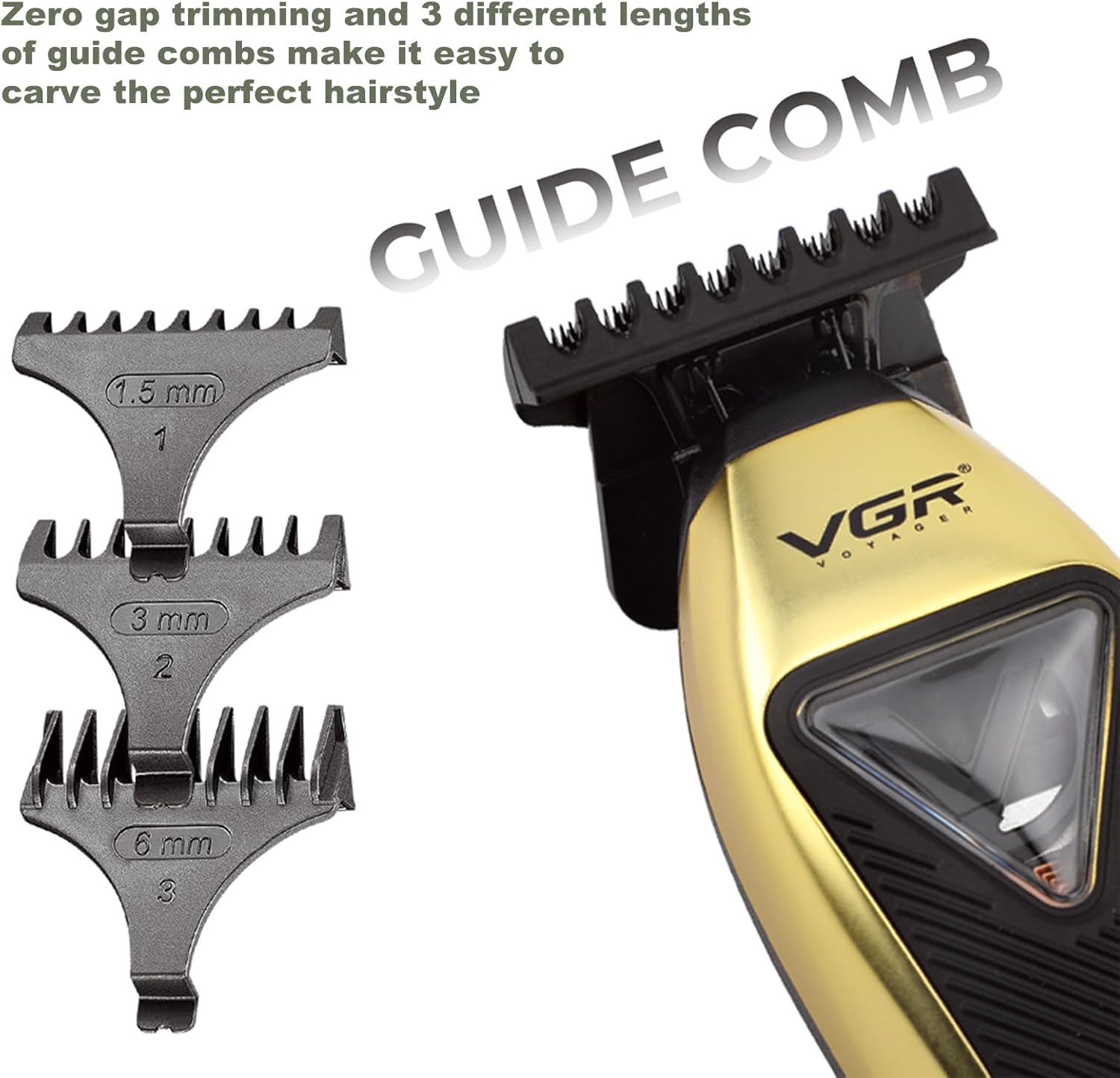 VGR 994 Trimmer with guide combs