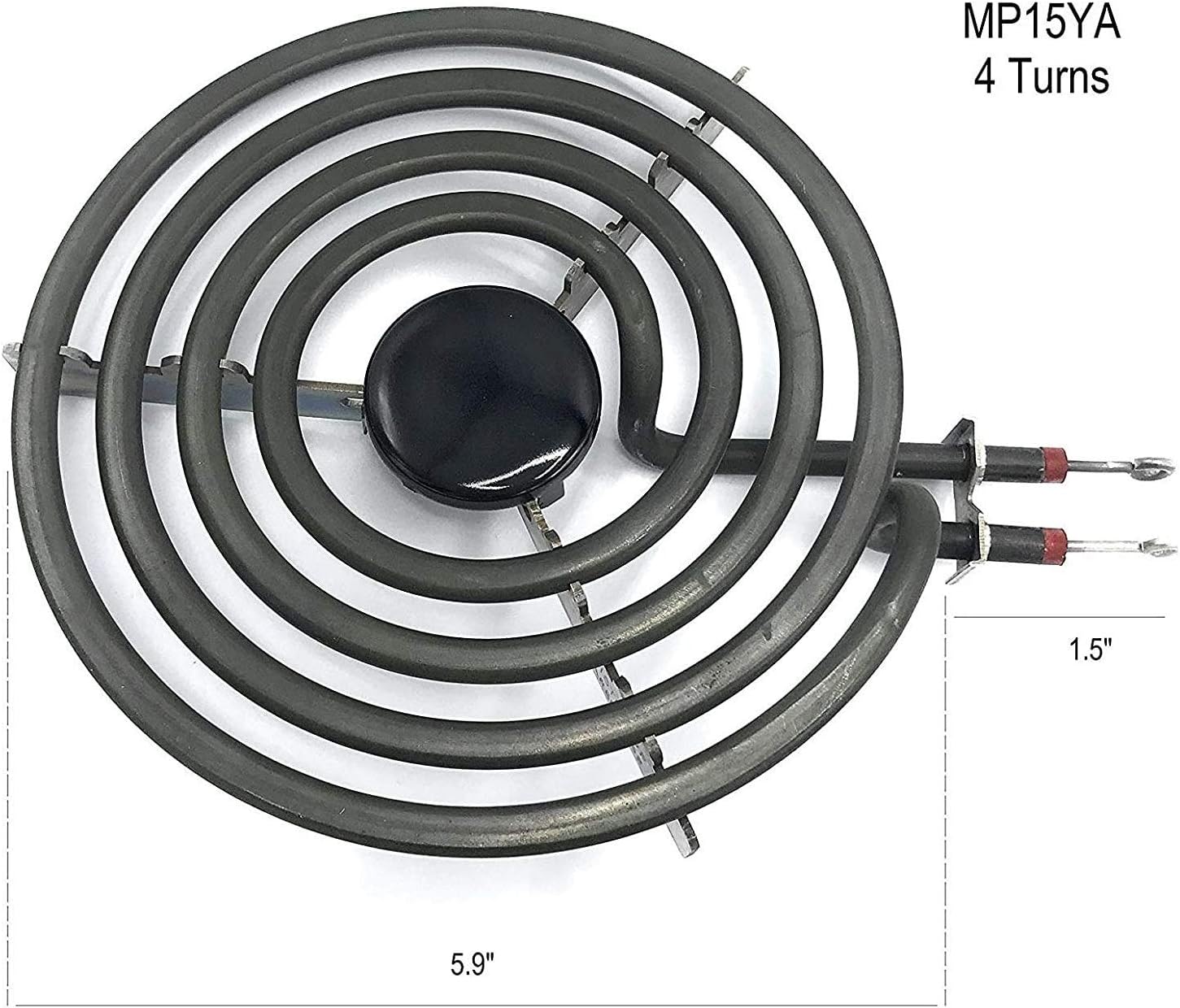 SoB 4 Pack MP22YA Electric Range Burner Element Unit Set - 2 pcs MP15YA 6" and 2 pcs MP21YA 8" Replacement for Hardwick & Jenn Air & Kenmore & Maytag & Norge & Whirlpool Stove Burners