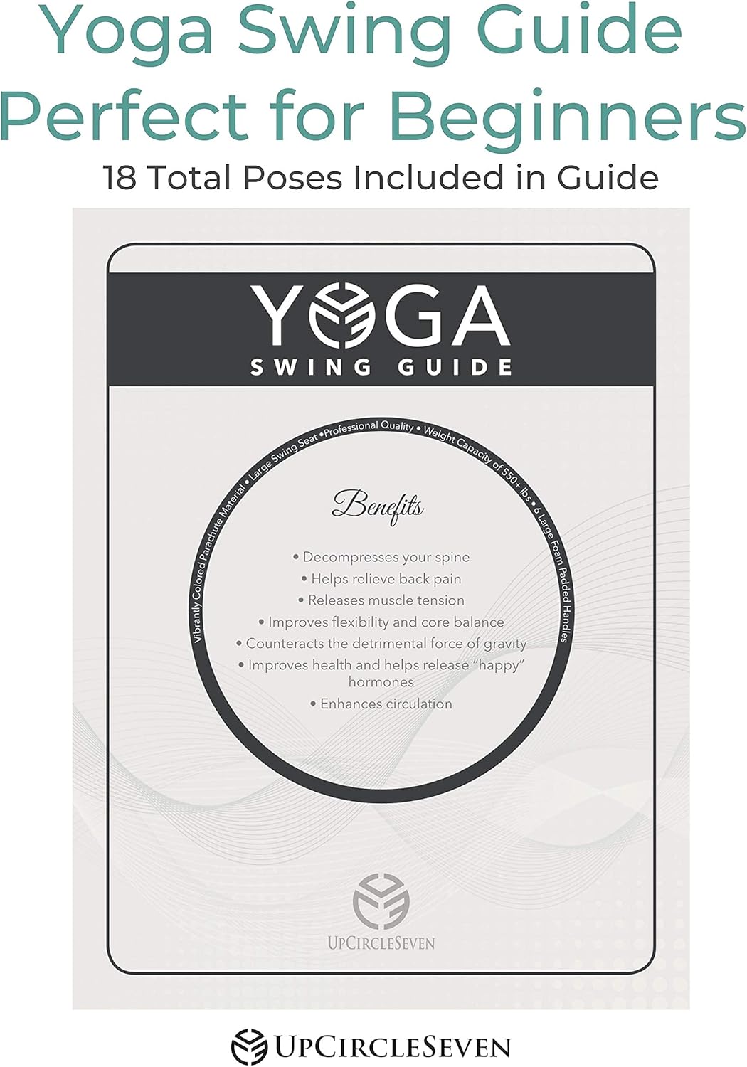 UpCircleSeven Aerial Yoga Swing Set Ceiling Mount Accessories, Turquoise : Sports & Outdoors