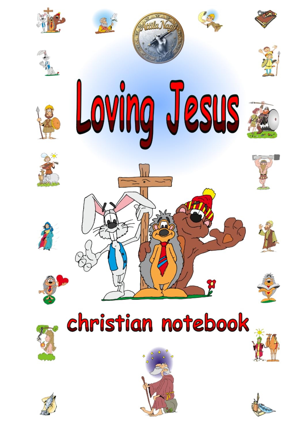 Loving Jesus christian notebook