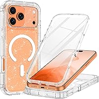 Vista 27 de Hekodonk para iPhone 16 Plus, Funda compatible con Magsafe [Protector de pantalla de vidrio templado incorporado y protección para lente de cámara]