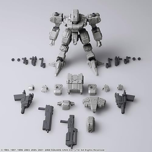 Miniatura 5 de Front Mission Structure Arts Vol. 3 Gust - Kit de modelo gris claro