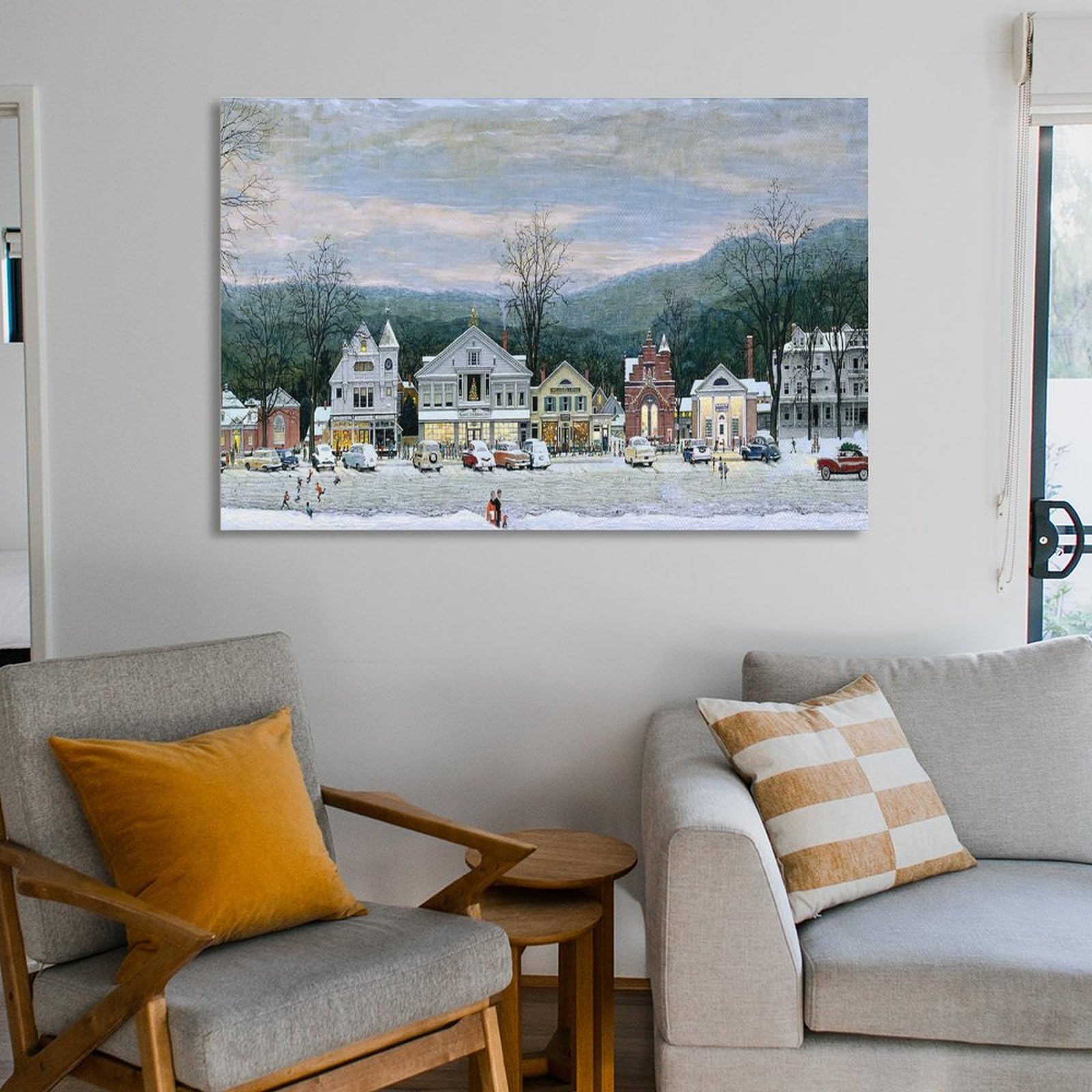 Amazon.com: Norman Rockwell Prints,Stockbridge Main Street at