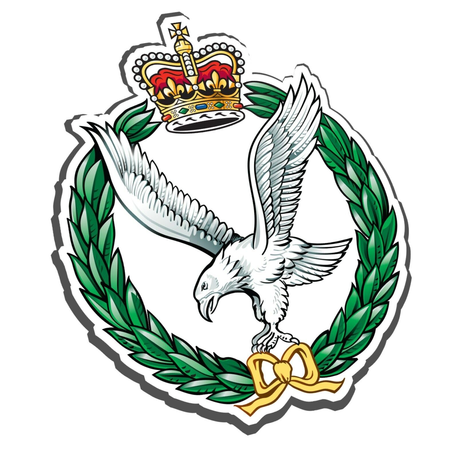Army Air Corps (SK3) Military Waterproof Vinyl Stickers Decal (SK2) Veteran Squaddie Army 150mm x 126mm