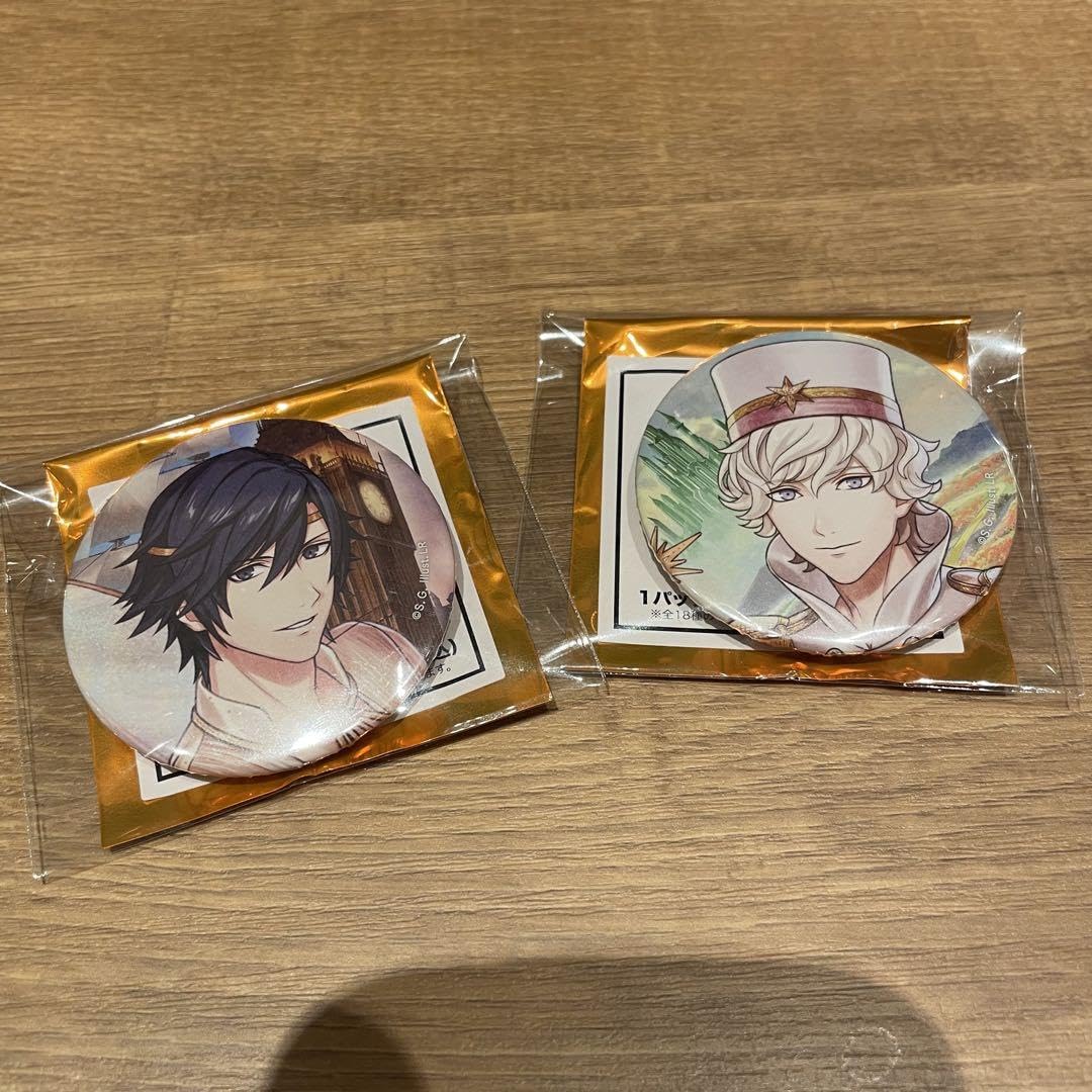 Amazon.co.jp: うたプリ DMS 缶バッジ 一ノ瀬トキヤ 天草シオン : おもちゃ