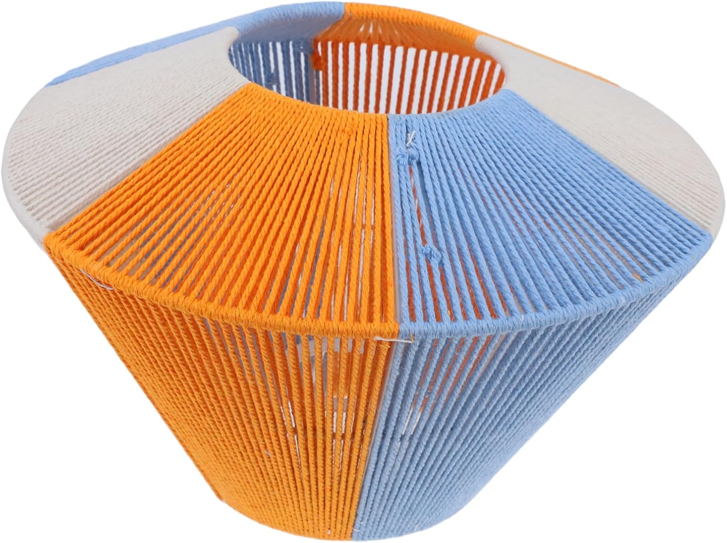 Homoyoyo Vintage Lamp Shade Ceiling Pendant Light Shade for Dining Room Unique Handwoven Design Rustic Home Decor Versatile Use Living Room and Bedroom Replacement for Farmhouse Style