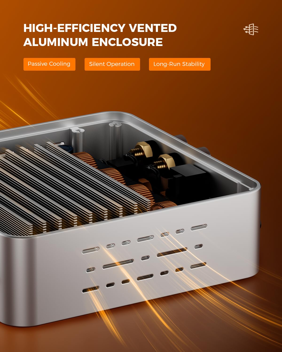 Qlearsoul HiCore H2 Bluetooth 5.4 Hi-Fi wzmacniacz stereo — TI TPA3255 klasa D, 100 W x2 (@ 4Ω) wyjście znamionowe, tryb Anti-Hijack BT, RCA/AUX/BT 3-wejściowy hub do głośników pasywnych, zawiera