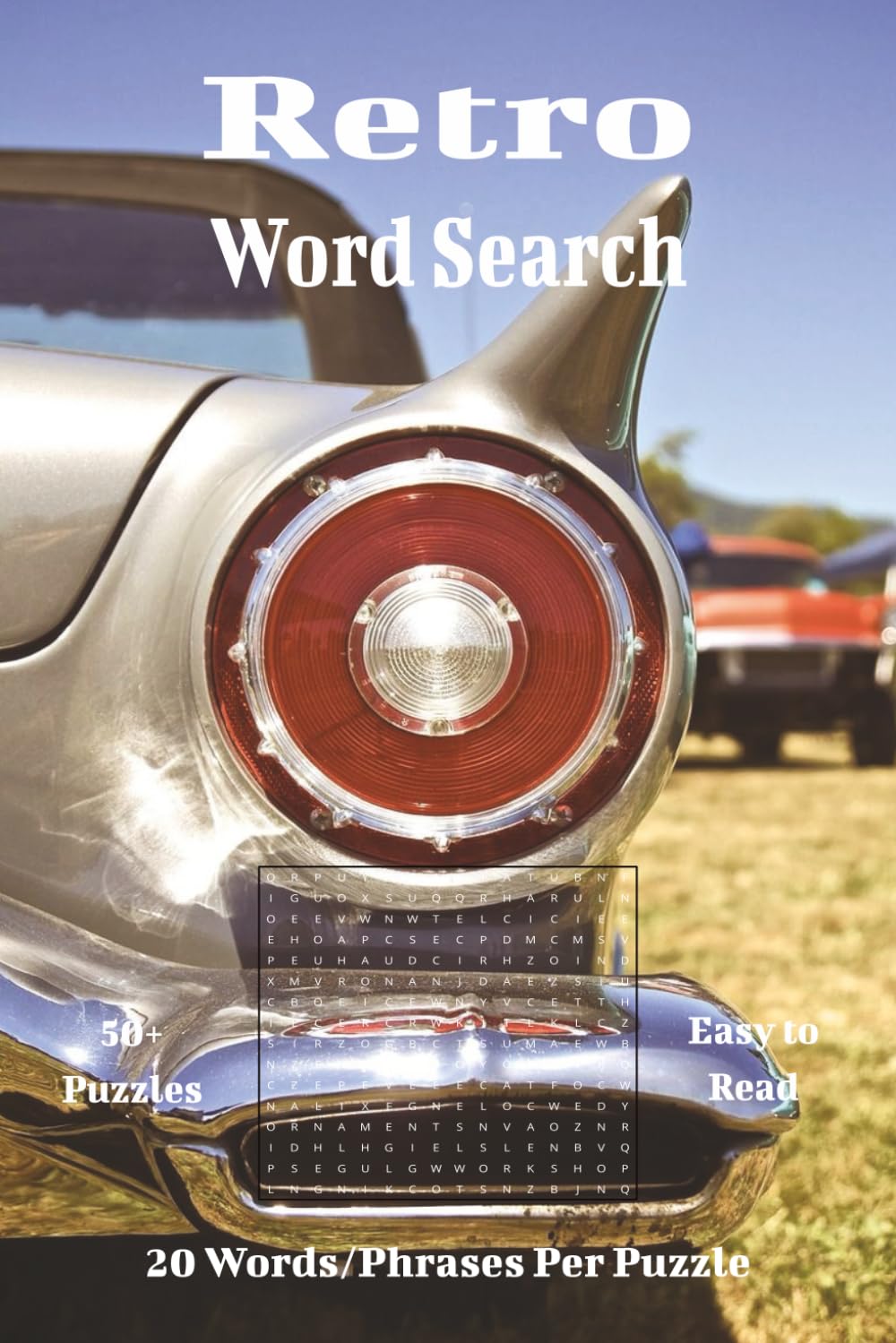Retro Word Search Book: A Nostalgic Word Search Journey Through Five Decades